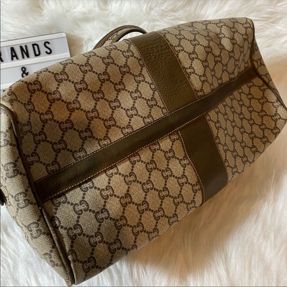 GUCCI PLUS VINTAGE BOSTON BAG - Picture 3 of 8